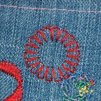 Blüten sticken mit dem "Flower Stitcher" von Janome